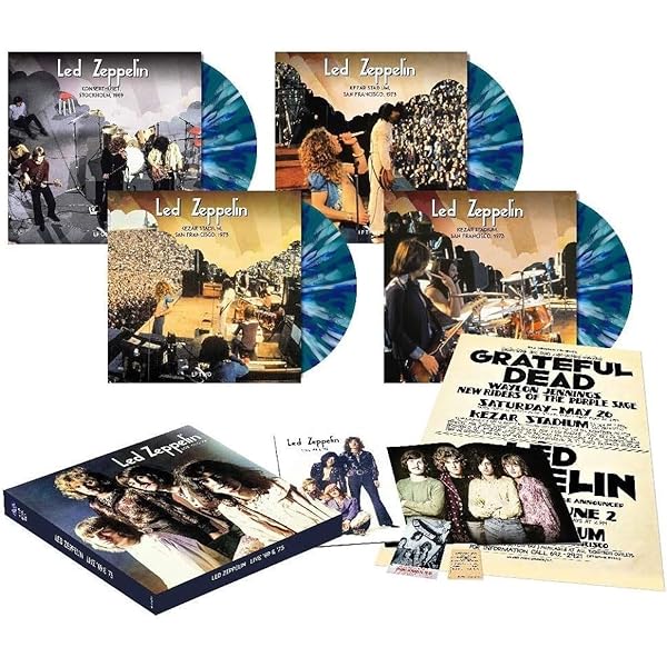 Amazon.com: Led Zeppelin Live in Dallas 1975. LP.: CDs & Vinyl