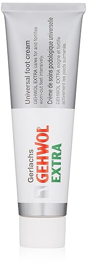 Gerlachs GEHWOL Extra, wärmende Fußcreme strapazierte, trockene Füsse, 75 ml