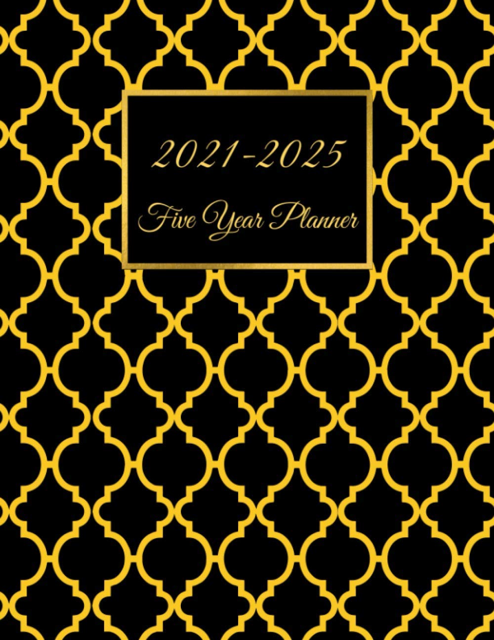 2021 - 2025 5 Year Planner: 60 Months Yearly Planner - Monthly Calendar, Agenda Schedule Organizer Logbook and Appointment Notebook with Federal Holidays, Birthday & Password log