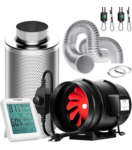 Amazon.com: VIVOSUN Grow Tent Ventilation System, 8 Inch