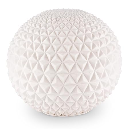 blumfeldt Shiny Diamond • Gartenlampe • Kugelleuchte aussen • Außenleuchte Kugel • 43cm Durchmesser • Stein-Optik • hochwerti