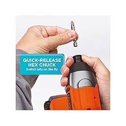 BLACK+DECKER 20V MAX* POWERCONNECT 1/4 in. Cordless