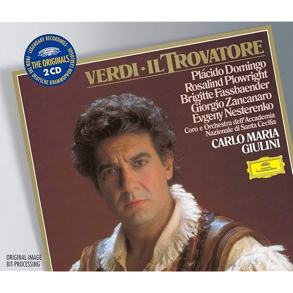 Giulini St Cecilia Academy Orch Verdi Giuseppe Giulini Carlo Maria St Cecilia Academy Orch Il Trovatore Complete Amazon Com Music