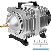AquaMiracle Aquarium Air Pump Commercial Air Pump with Aluminum Housing, 600/1000/1200/1750GPH Fish Tank Bubbler Pond Aerator for Aquariums, Ponds, Hydroponics