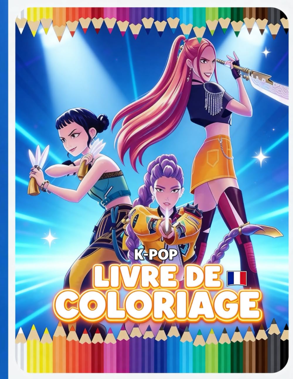 voir fiche du album K- POP Livre De Coloriage: Coloriage manga otakus | Idoles et personnages sombres