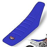 fewfuss Dirt Bike Seat Cover - White Stripe