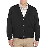 Harbor Bay by DXL Big and Tall V-Neck Cardigan Sweater