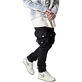 mnml Mens Mnml Waxed Denim Cargo Pants