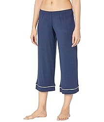 Eberjey Gisele Short Sleeve and Cropped Pant PJ Set