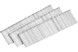 uxcell 1000Pcs 16 Gauge Brad Nails, 3/4" Length Straight Finishing Nails, Galvanized Carbon Steel Nails for Woodworking Const