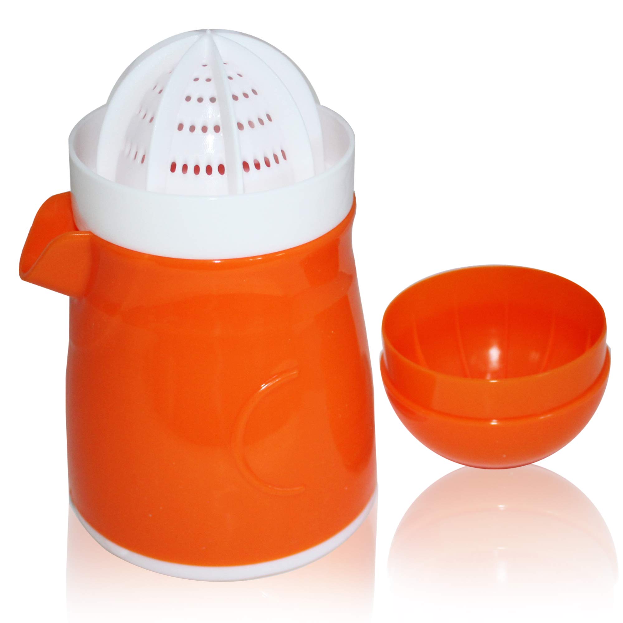 Matana - Compact Manual Fruit Juicer Squeezer - Durable Travel Camping Utentisl - Perfect for Lemons, Limes & Oranges