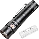 Fenix E35R 3100 Lumen USB-C Rechargeable EDC Flashlight | 284-Yard Beam, Magnetic Tail, Pocket-Friendly Design, Power Indicator, IP68 Waterproof