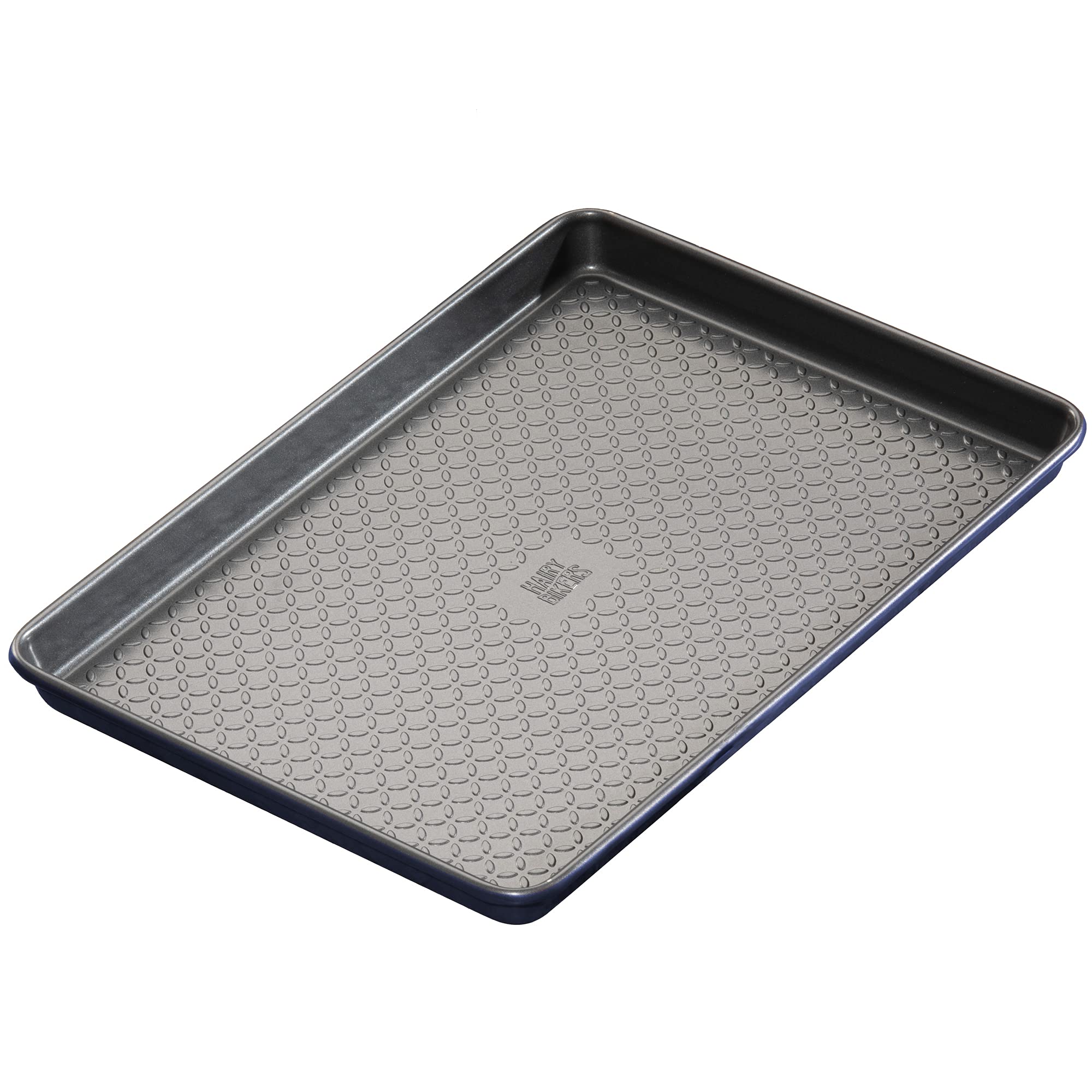 Hairy Bikers Cookware, Oven Tray, Medium, Non Stick, Dishwasher Safe, Blue