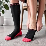 Calves Kelson 2 Pairs Compression Socks 20-30 mmHg Knee High unisex view 6