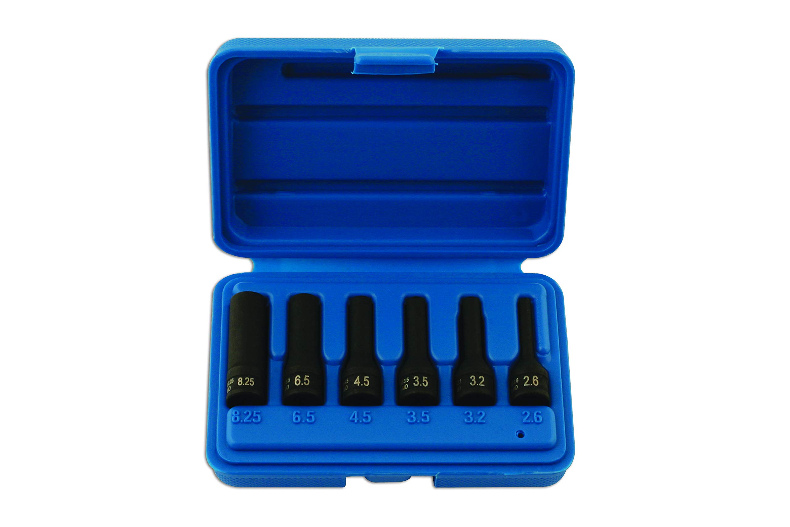 Laser 5785 Glow Plug Electrode Removal Sockets 1/4"D 6pc