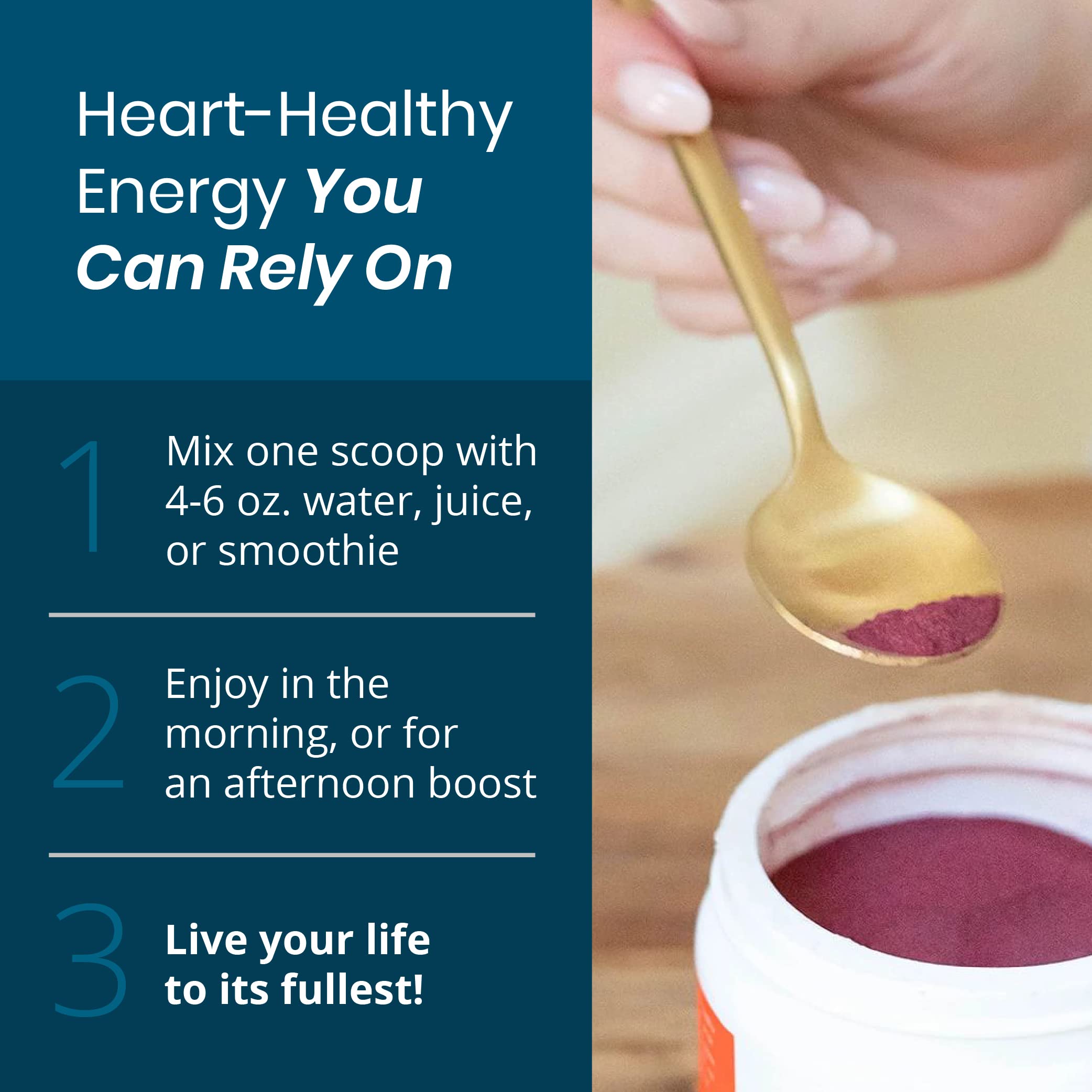 HumanN SuperBeets Energy Plus With Grape Seed Extract Includes Beet