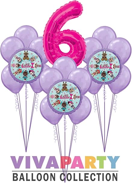 lol surprise balloon bouquet