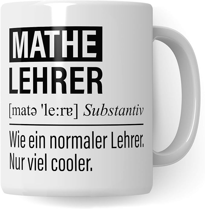 Kunstlehrerin Tasse Mit Spruch - Geschenk Für Lehrerinnen, 330 Ml, Spülmaschinenfest