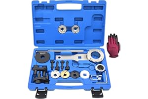 Yuesstloo Camshaft Crankshaft Engine Timing Tool Kit Compatible with Audi VW VAG 2006-2018 EA888 1.8 2.0 TSI TFSI T10355 T10060A T10352 T10368 T40011 T40196 T40267, Upgrades Version with Case & Gloves