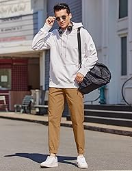 COOFANDY Mens Casual Joggers Pants - Cotton
