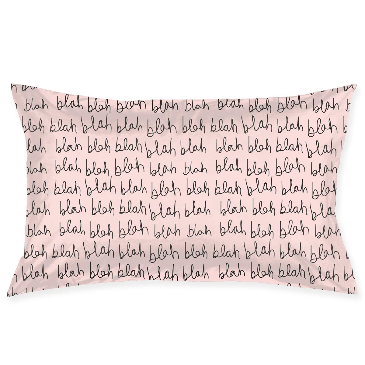 Amazon Com Soft Pillow Covers Blah Words Seamless Graphics
