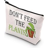 BDPWSS Don't Feed the Plants Makeup Bag For Little Shop Horror Musical Inspired Gift Spooky Horror Musical Fan Gift (Feed Plants)