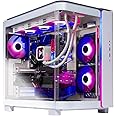 Skytech King 95 Gaming PC Desktop, Ryzen 9 9900X3D 4.4 GHz (5.5GHz Turbo), NVIDIA RTX 5070 Ti 16GB, 2TB Gen4 NVMe SSD, 32GB DDR5 RAM 6000 RGB, 850W Gold ATX 3 PSU, 360mm ARGB AIO, Wi-Fi, Win 11