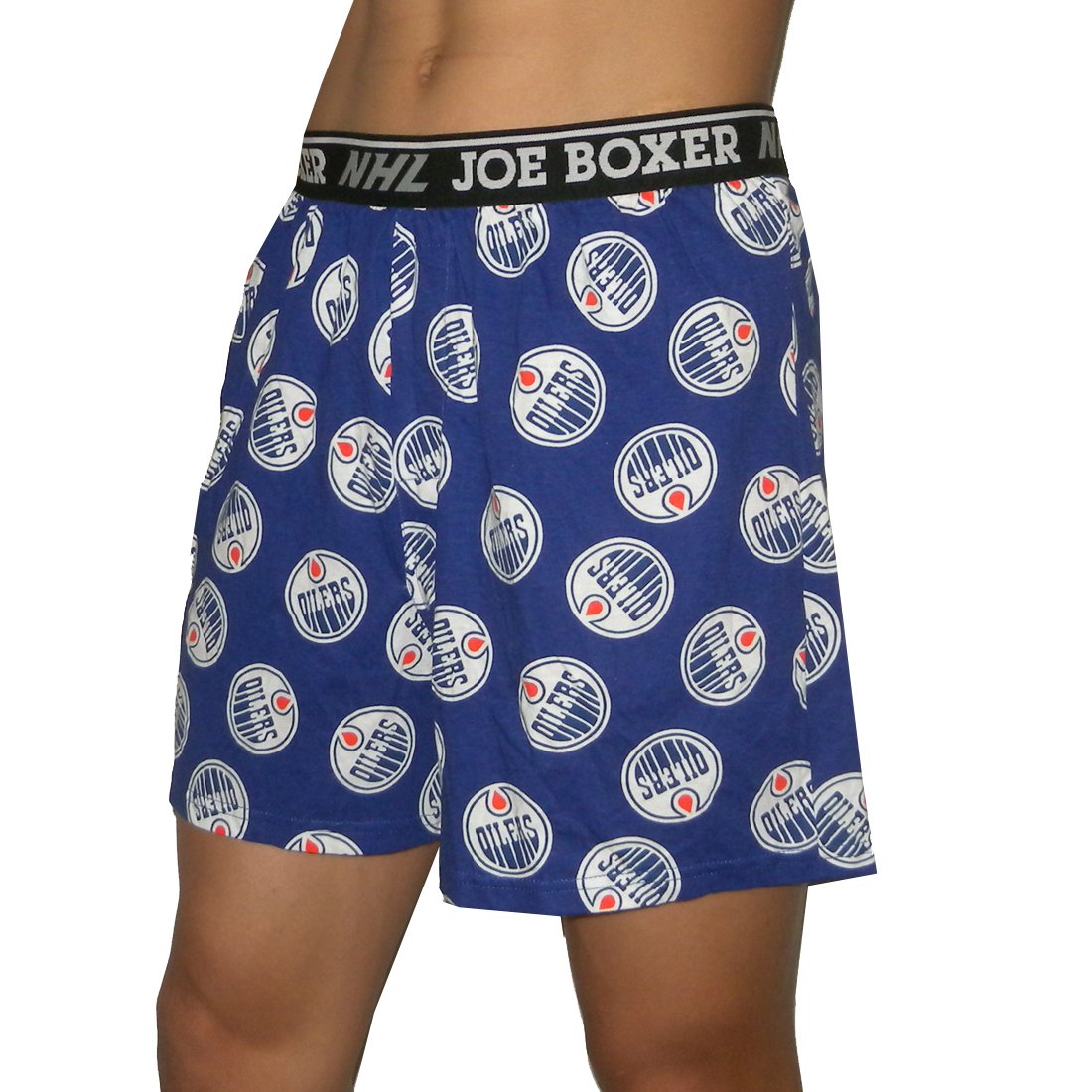 Buy NHL Edmonton Oilers Mens Functional Open Fly Underwear Boxer XL