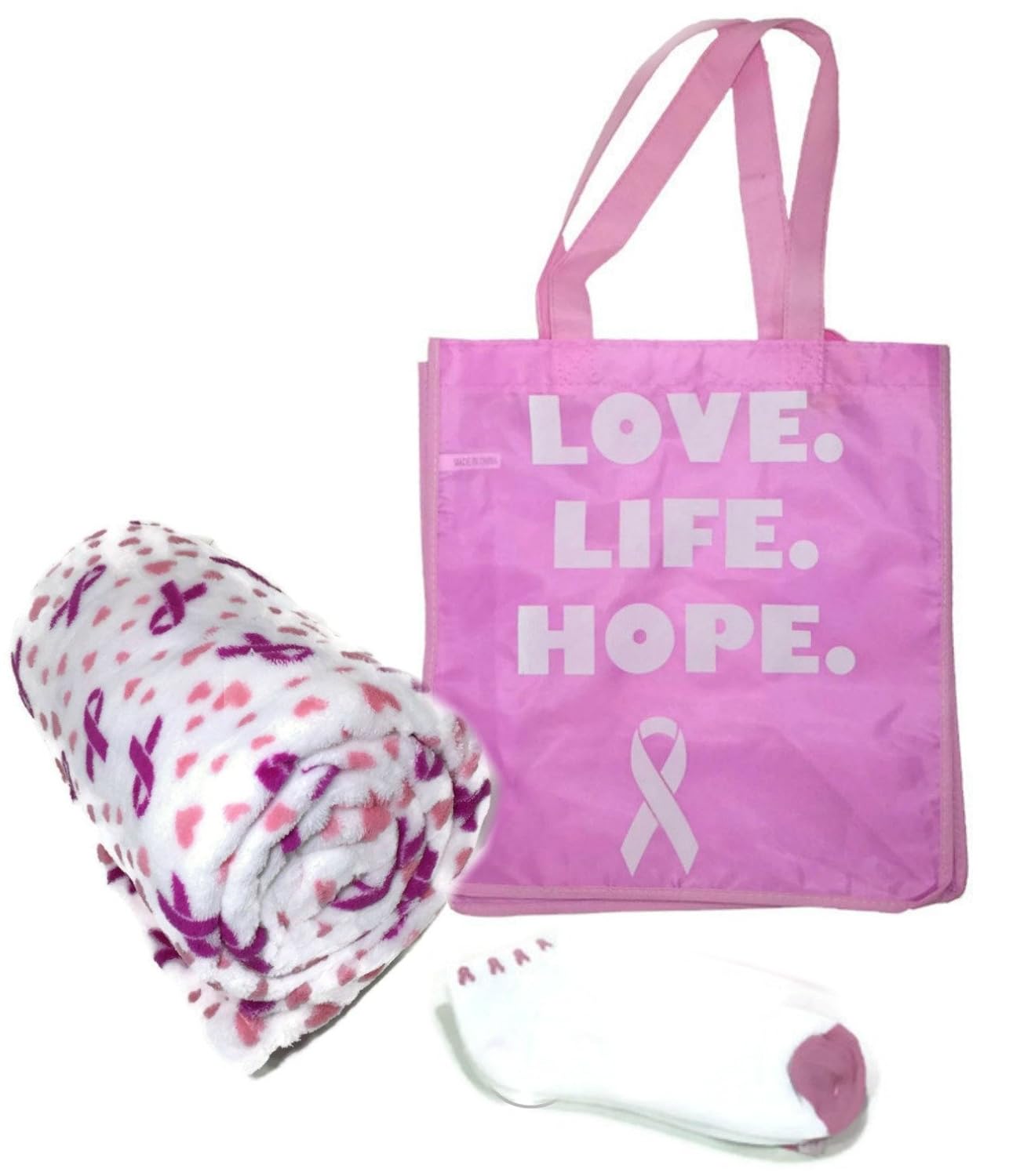 Thoughtful Breast Cancer Awareness Throw Blankets To Give Or Keep