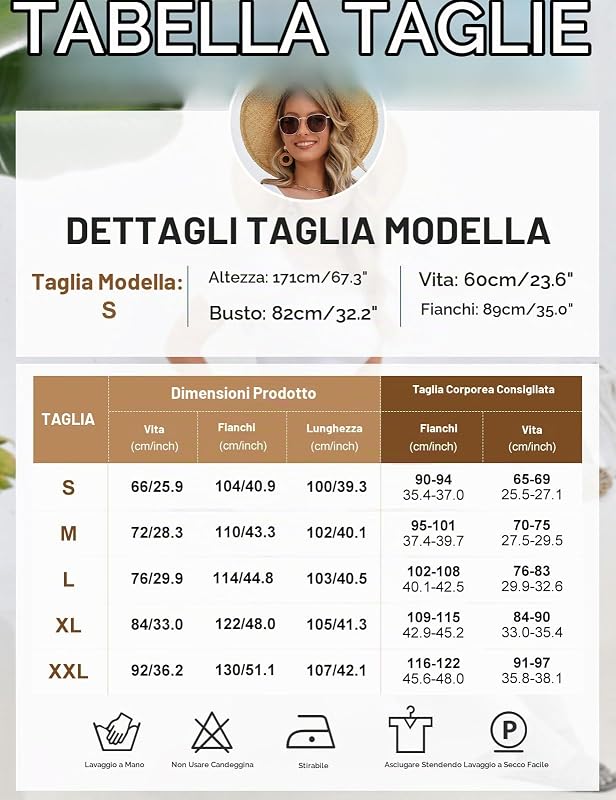 Pantaloni Lino Donna Estivi Pantaloni Larghi Leggeri Comodi Vita Alta Pantaloni Solido Sciolto Gamba Larga con Tasche (Bianco, S)