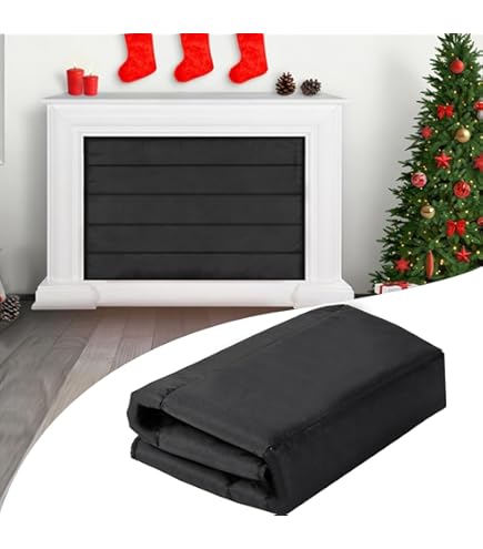 UCEDER Magnetic Fireplace Cover, 45"x34" Energy Saving