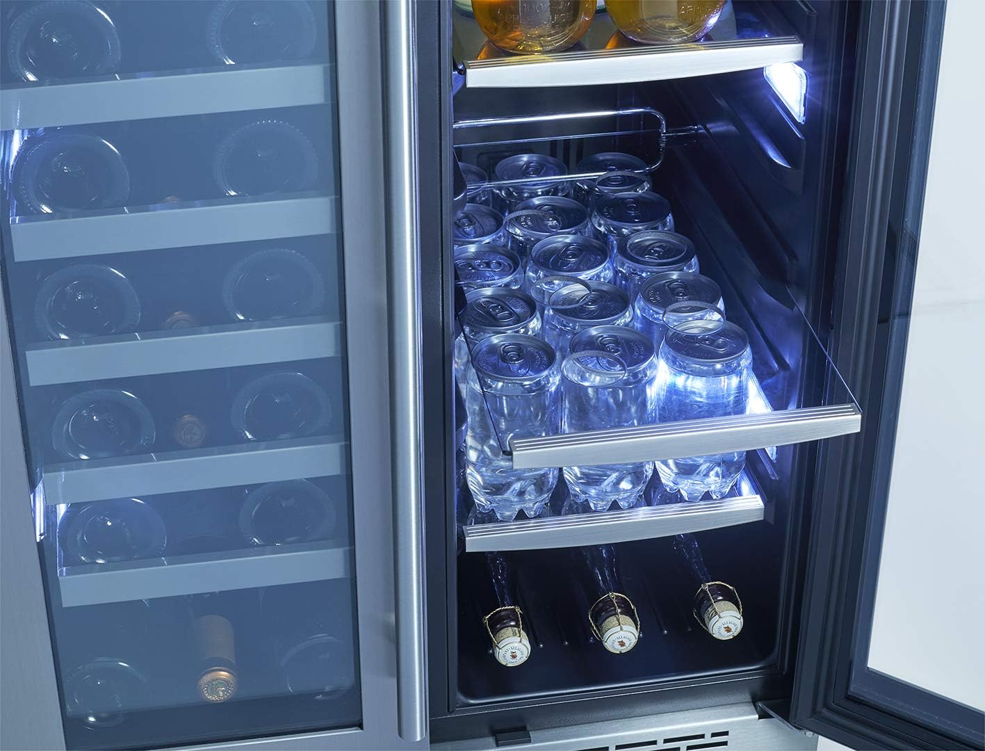 Wine Fridge 21 bottles Refrigerator for Under Counter Zephyr Presrv