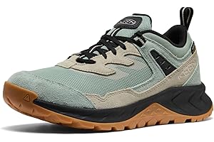 KEEN Women's Hightrail Low Height Durable Lightweight Breathable Leather Waterproof Hiking Shoes