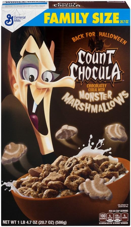 General Mills Count Chocula 20.7oz (Pack of 2)