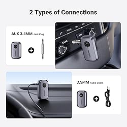 UGREEN 5.4 Aux Bluetooth Adapter, Noise Cancelling