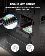 5 Packs ORICO 2.5 to 3.5 SSD HDD Drive Bay Adapter SATA III Caddy Bracket Tray view 4