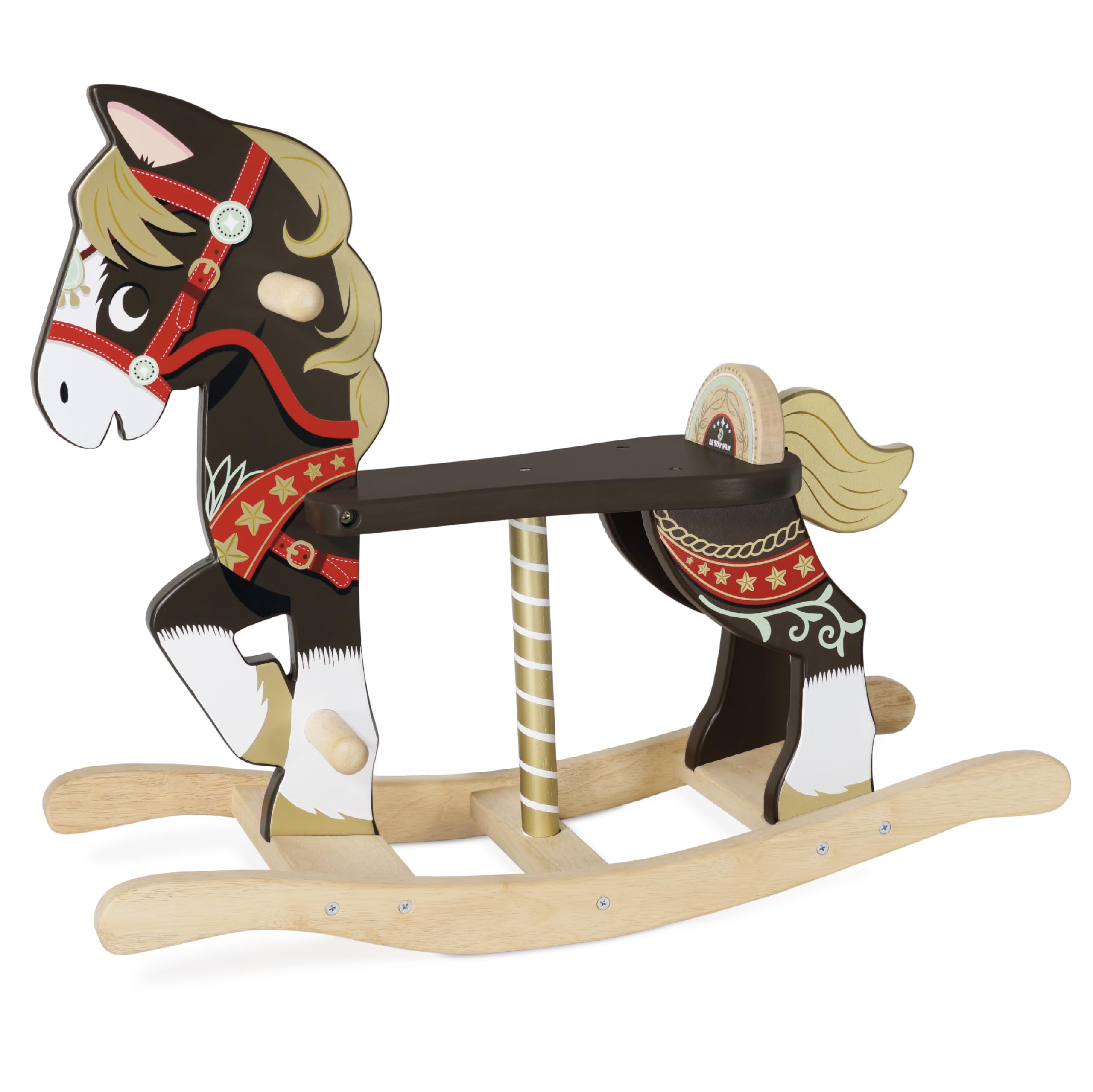 Le Toy Van PL140 Rocking Horse, Black