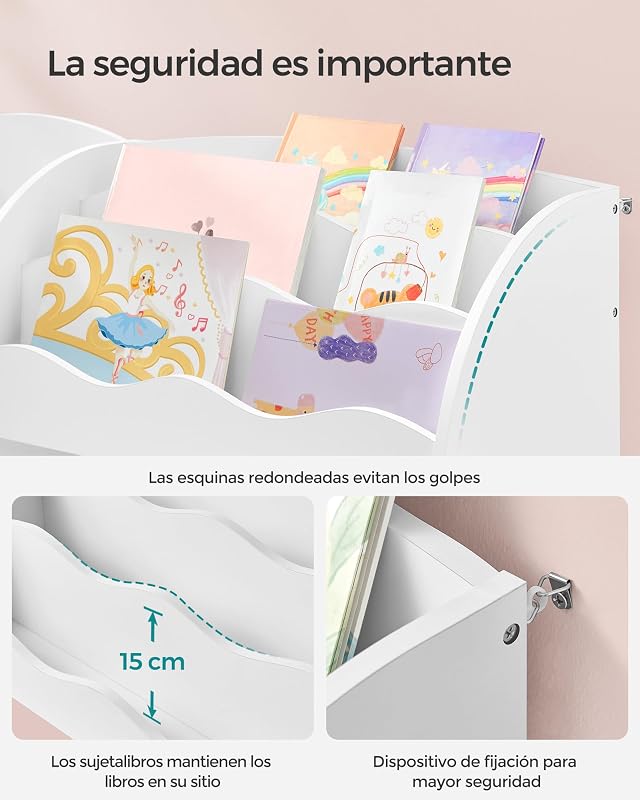 Prateleira Infantil, Organizador de Brinquedos, 2 Caixas