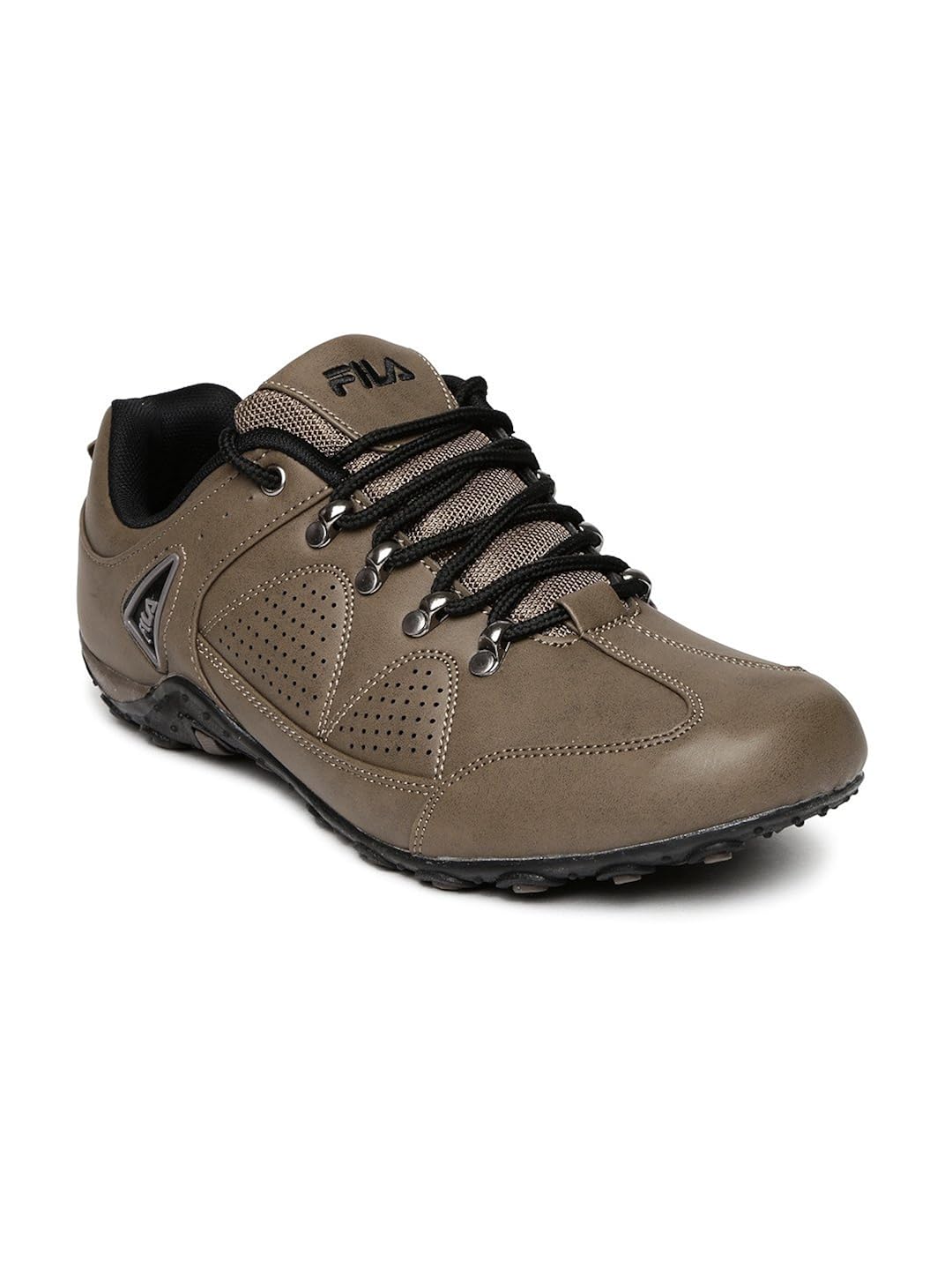 fila men new percoso ii brown sneakers