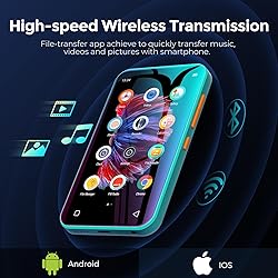 72GB WiFi Mp3 Player with Bluetooth, TIMMKOO