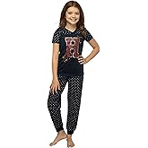 Harry Potter Girls' H Is For Harry Gryffindor Athletic Shirt And Pants 2 PC Pajama Set