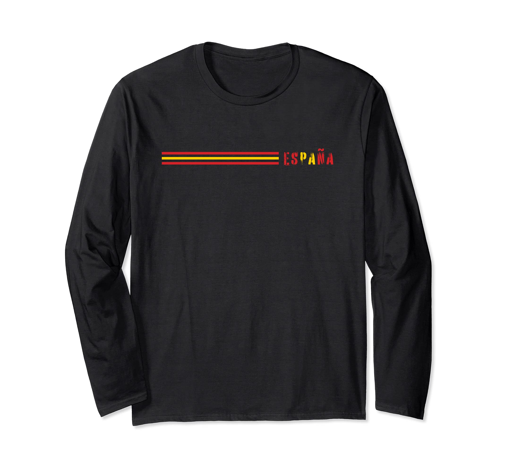 Spain Flag Long Sleeve T-Shirt
