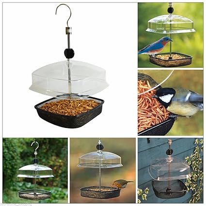 Elitezotec C Bird Feeding Station Hotel Wild Bird Feeder Outdoor