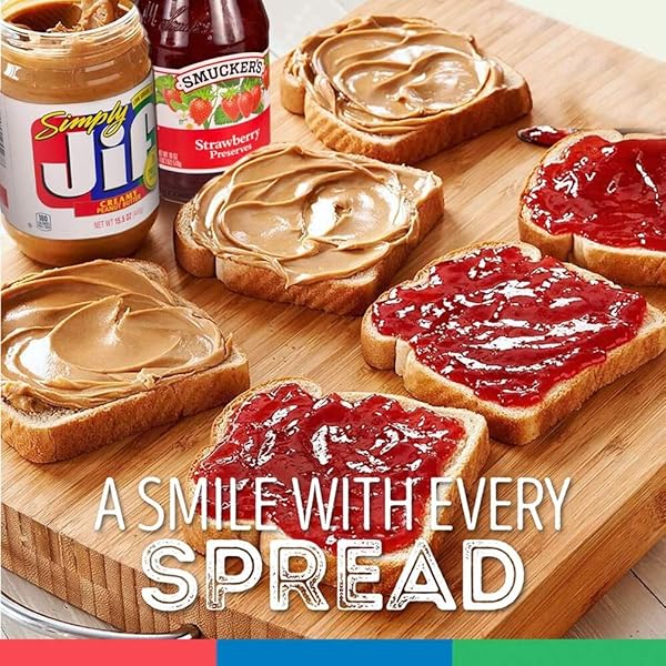 JIF SIMPLY JIF CREAMY PEANUT BUTTER, 27.3 OUNCES (PACK 10)