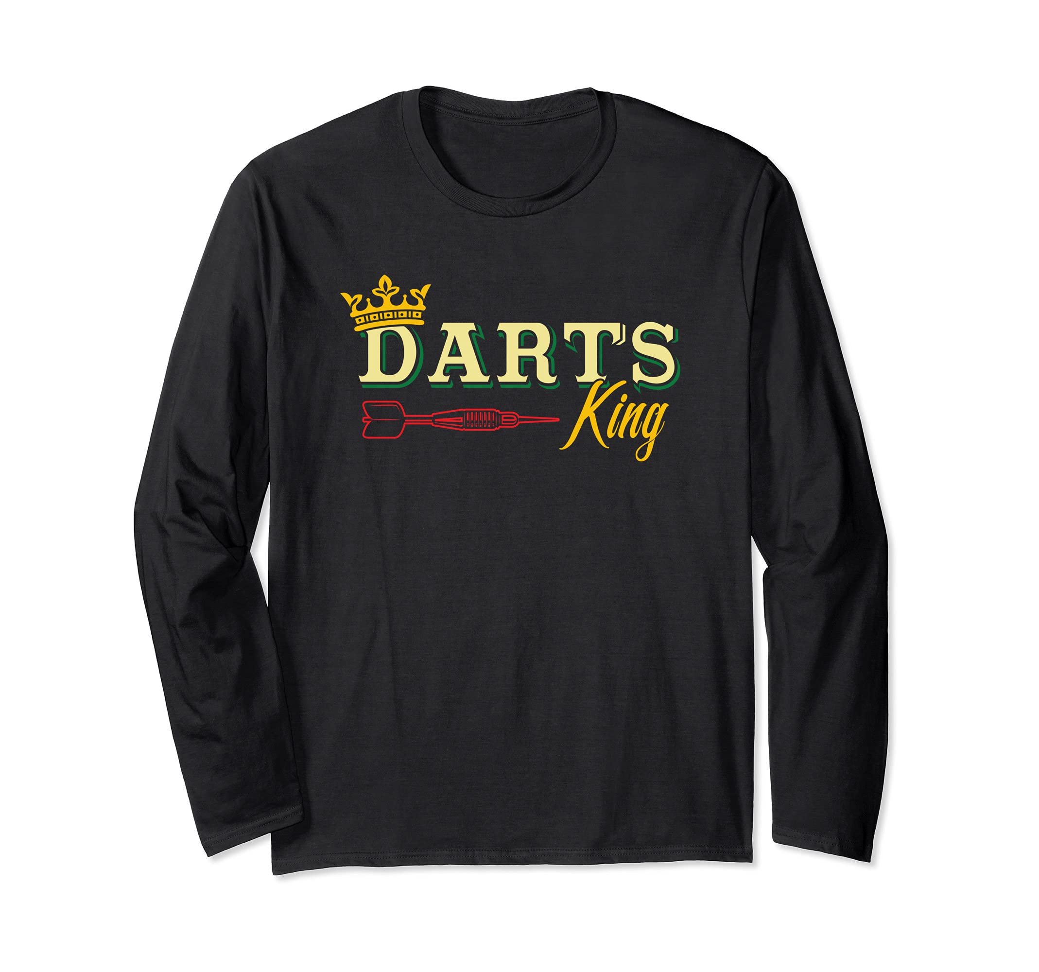 Darts king darts player Long Sleeve T-Shirt