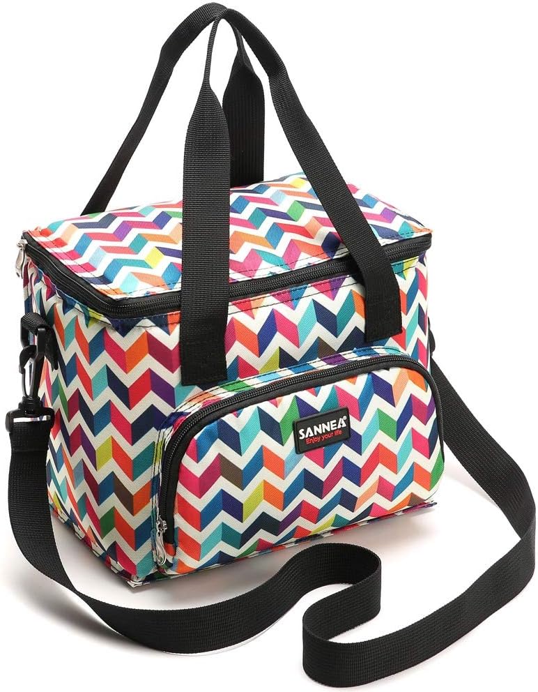 Lunch Bags for Women Insulated Lunch Box for Girls Adults Student Cooler Lunch Tote Bag for School Office Work Picnic Outdoor Activities
