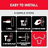 Bullfix Universal Plasterboard Fixings Heavy Duty 24 Pack Drywall Anchors view 4