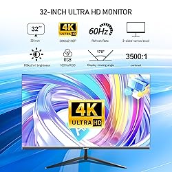 Gawfolk 32 Inch 4K UHD Computer