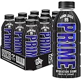 PRIME Hydration Aaron Judge, Sports Drinks, Electrolyte Enhanced for Replenishing Fluids, 250mg BCAAs, B Vitamins, Antioxidants, Low Sugar, 16.9 Fl Oz, 12 Pack