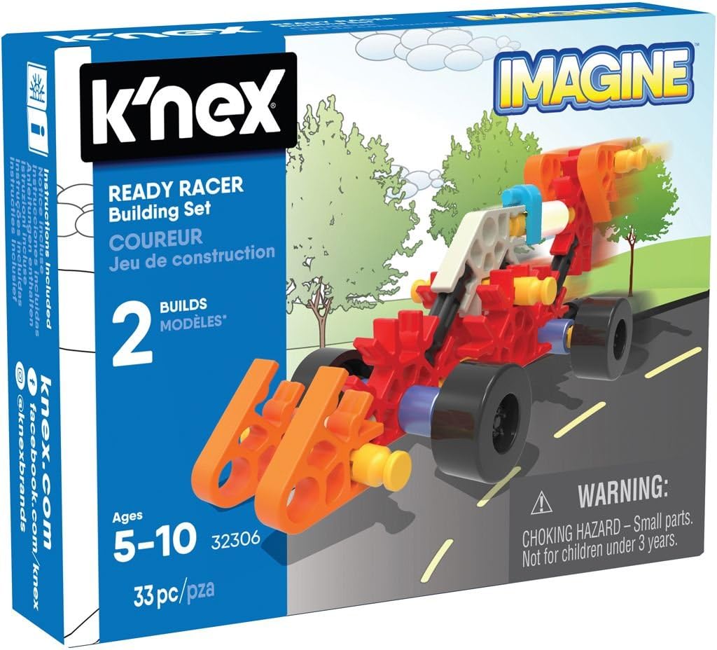 Knex Ready Racer Building Set, Multi
